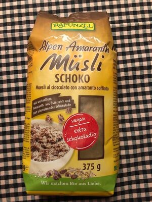 Foto de Alpen Amaranth Müsli Schoko