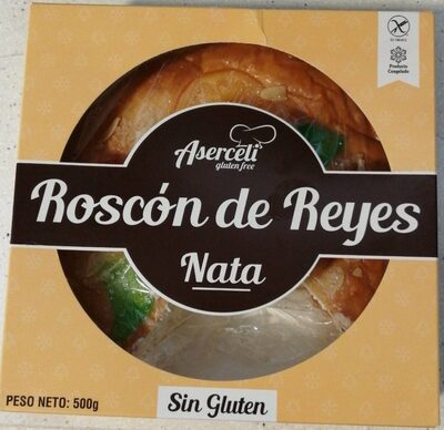 Foto de Roscón de Reyes con Nata sin gluten