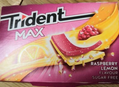 Foto de Trident Max - Raspberry Lemon Flavour
