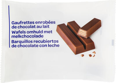 Foto de Barrita de galleta crujiente bañada en chocolate