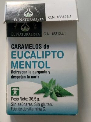 Foto de Caramelos Eucalipto Mentol
