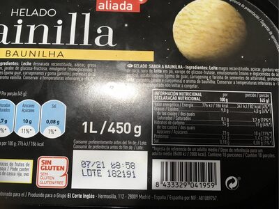 Foto de Helado de vainilla