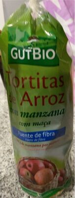 Foto de Tortitas de arroz con manzana