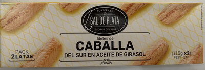 Foto de Caballa en aceite de girasol