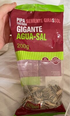 Foto de Pipa tostada gigante agua/sal