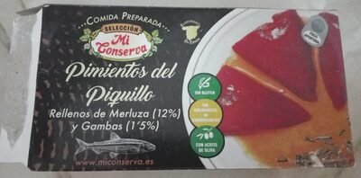 Foto de Pimientos del piquillo - merluza y gambas