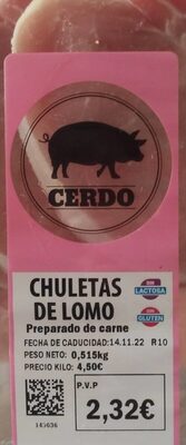 Foto de Chuletas de lomo