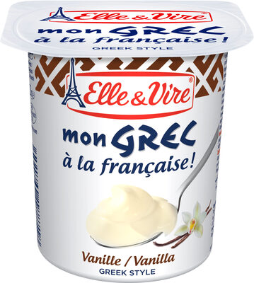 Foto de Elle & vire desserts lactes mon grec vanille