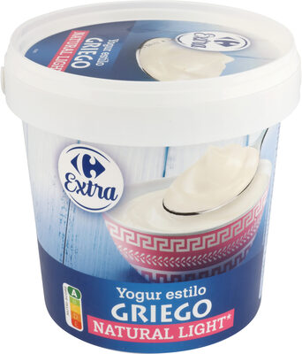 Foto de yogur griego natural light