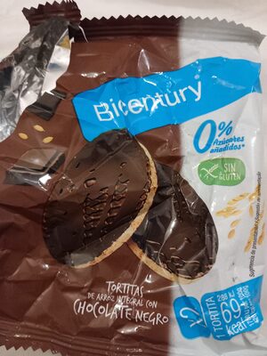 Foto de Tortitas de arroz integral con Chocolate negro