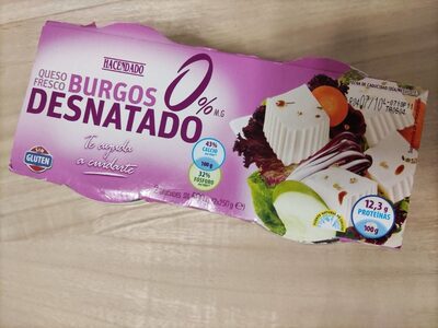 Foto de Queso fresco Burgos desnatado