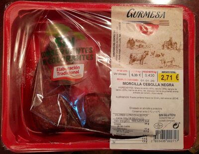 Foto de Morcilla cebolla negra