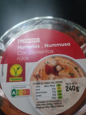 Foto de COF 0 200 Grass/Upider de las can s EROSKI Hummus.