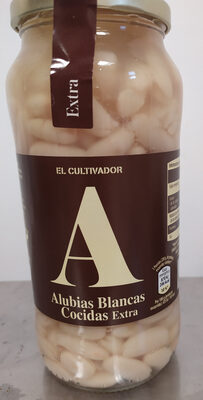 Foto de Alubias blancas cocidas en conserva