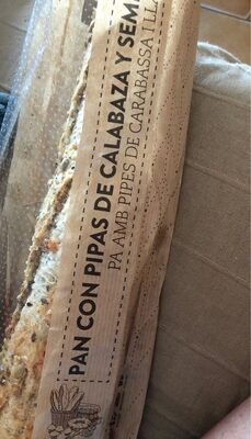 Foto de Pan con pipas de calabaza
