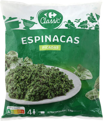 Foto de Espinacas cortadas