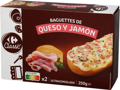 Foto de Baguettes de queso y jamón